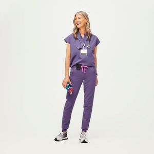 Figs Amethyst Scrubs Set